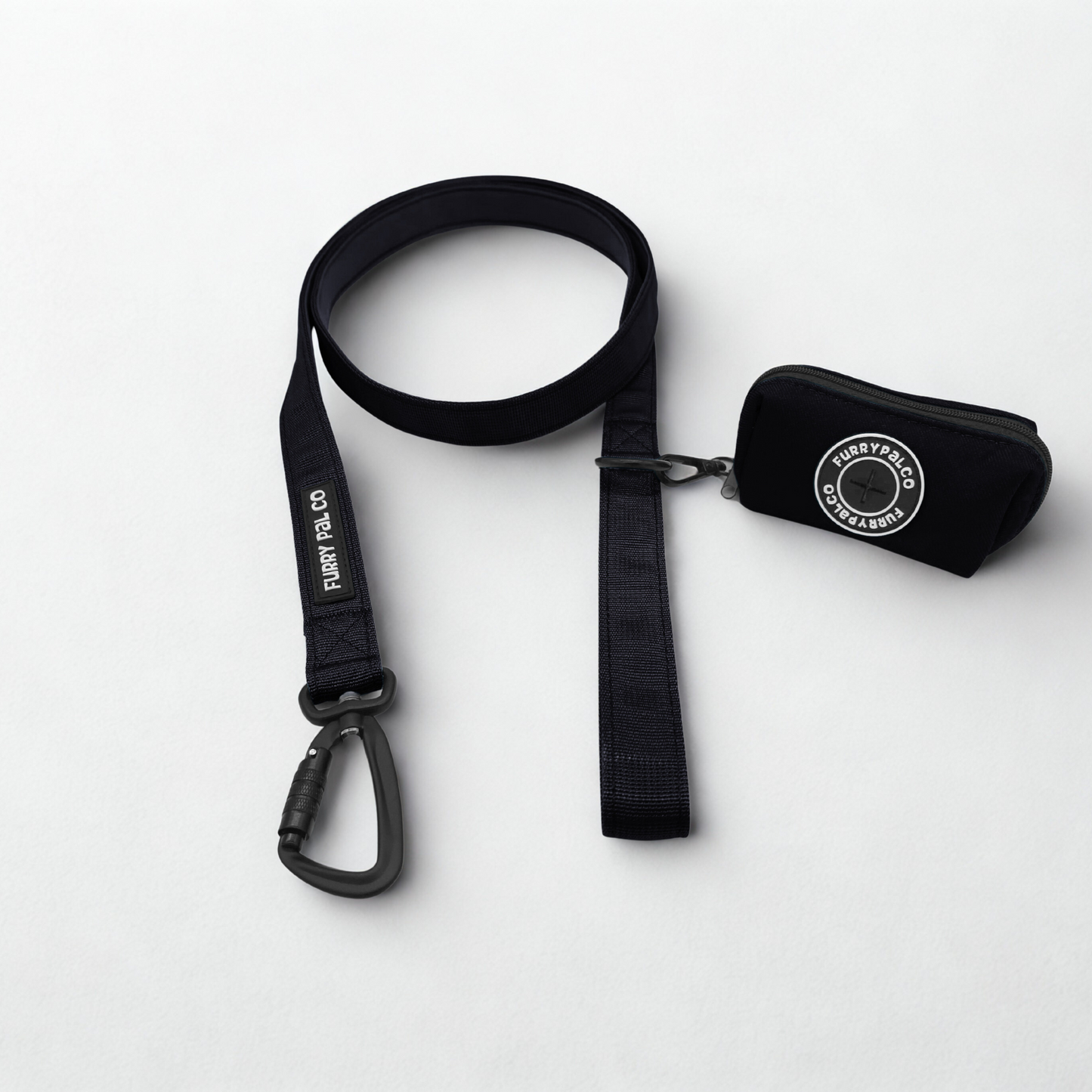 Heavy Duty Harness Set - Harness, Leash & Poop Bag Holder