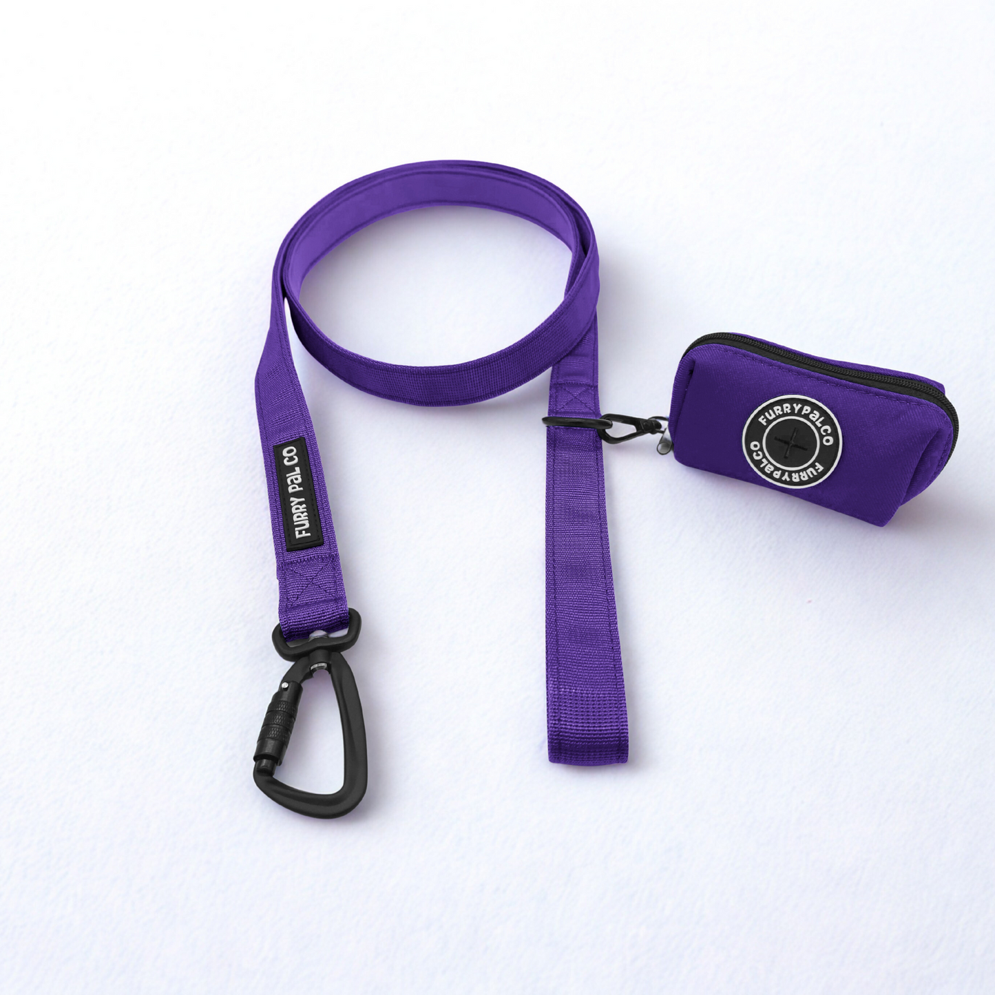 Heavy Duty Harness Set - Harness, Leash & Poop Bag Holder