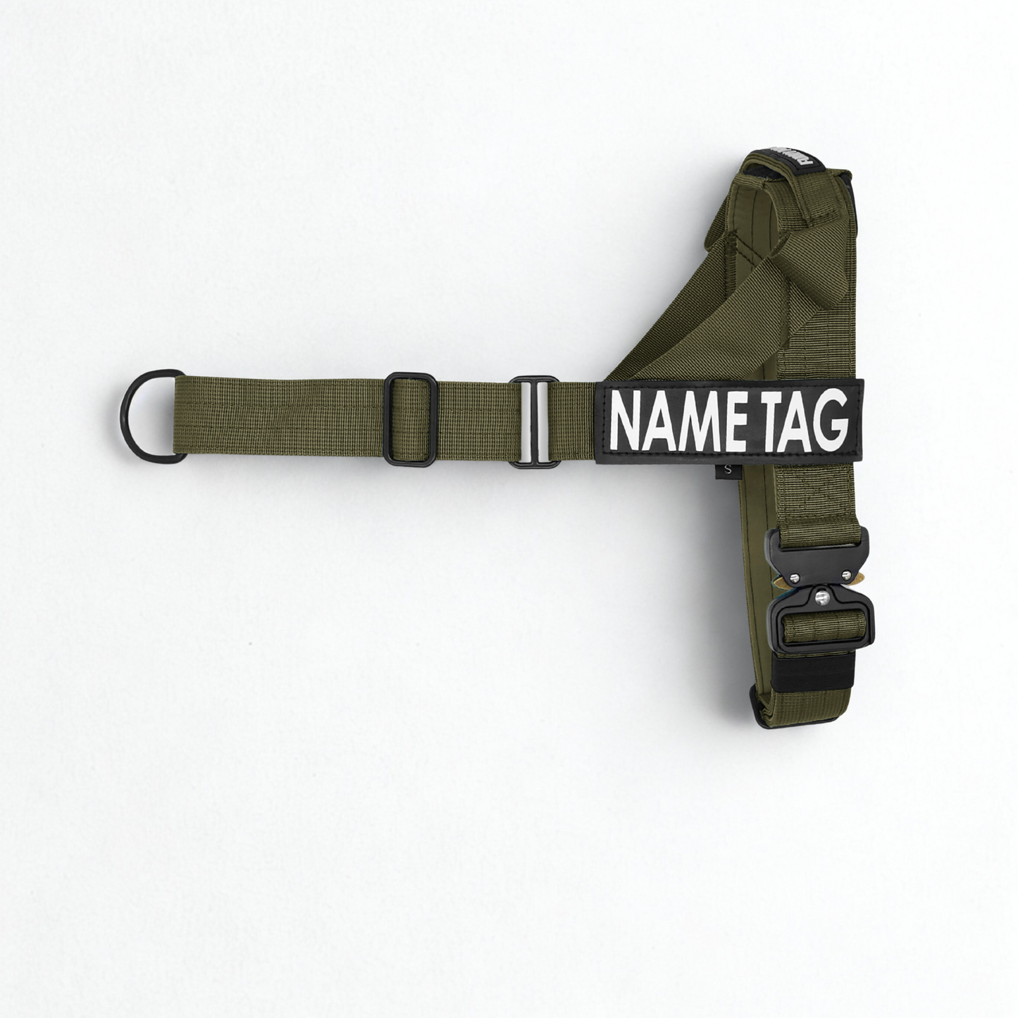 Heavy Duty Everyday Harness with Name Tag