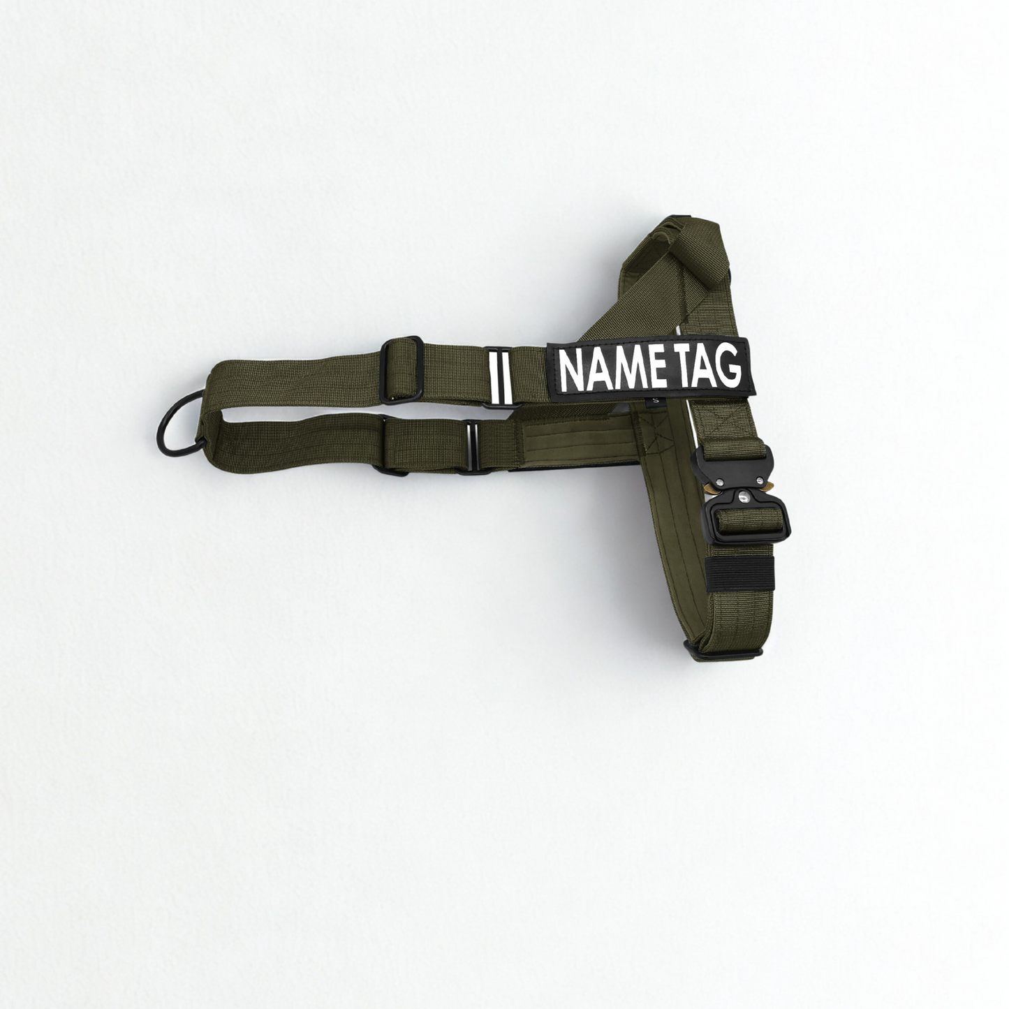 Heavy Duty Everyday Harness with Name Tag